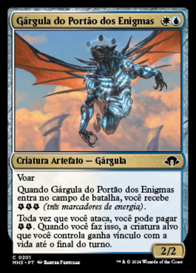 Riddle Gate Gargoyle (Modern Horizons 3 #201)