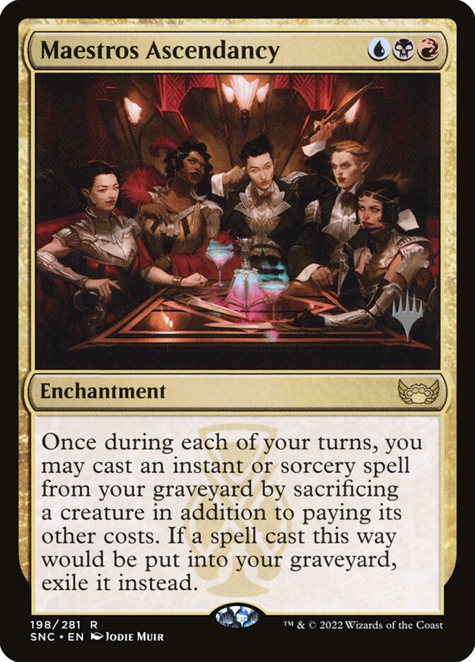 Maestros Ascendancy (Streets of New Capenna Promos #198p)