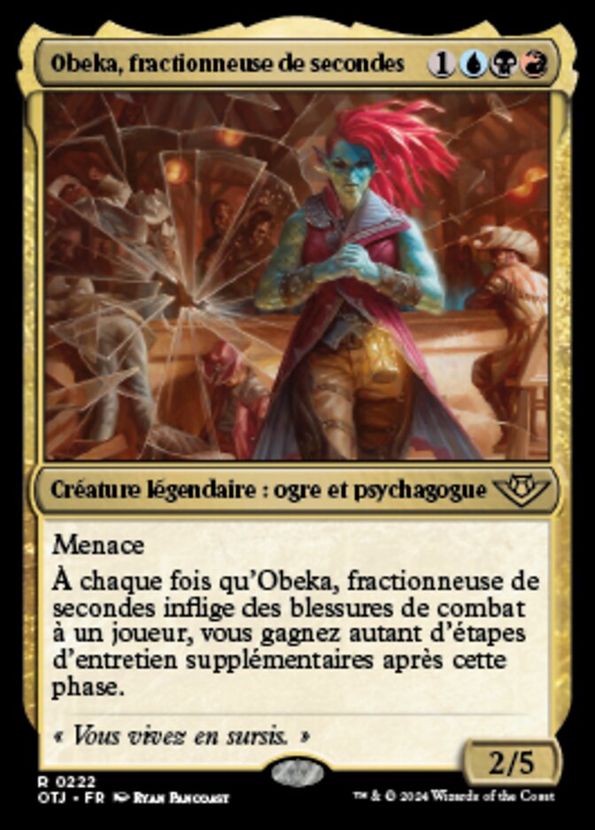 Obeka, fractionneuse de secondes