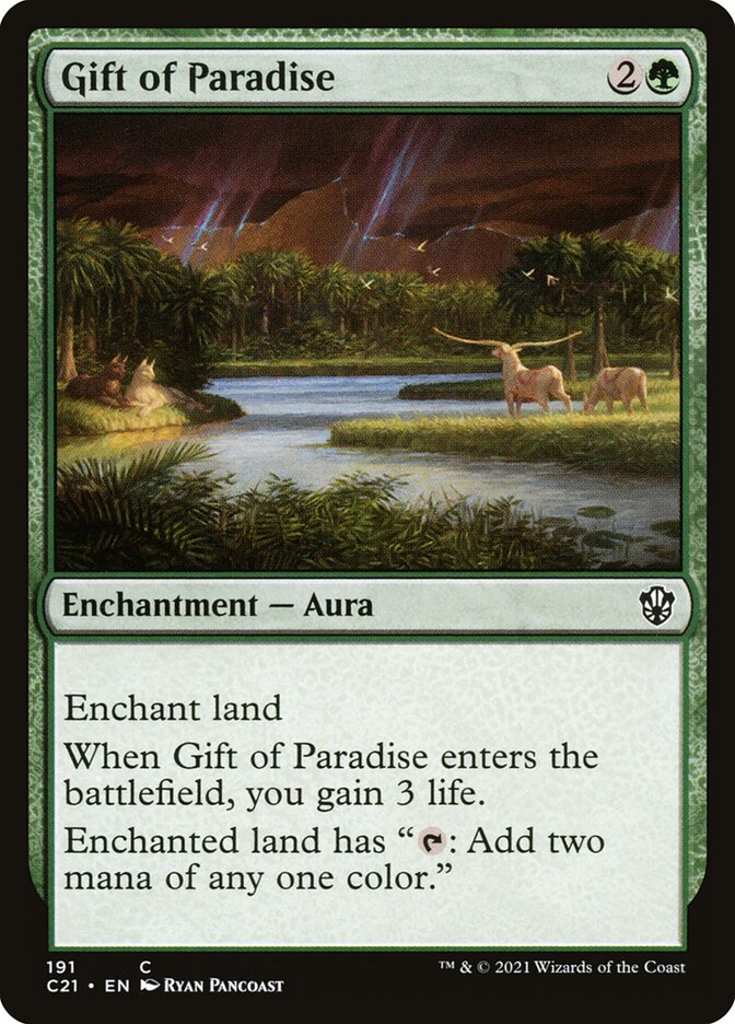 Gift of Paradise (Commander 2021 #191)