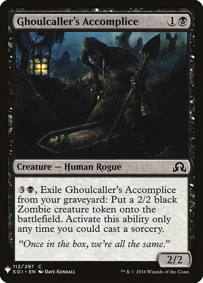 Ghoulcaller's Accomplice (The List #SOI-112)