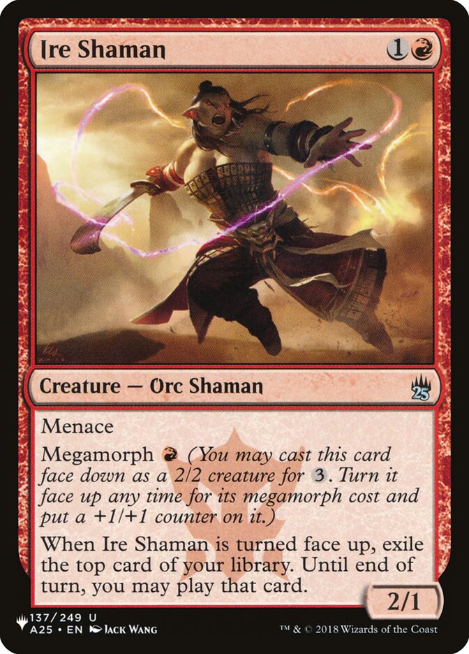 Ire Shaman (The List #A25-137)