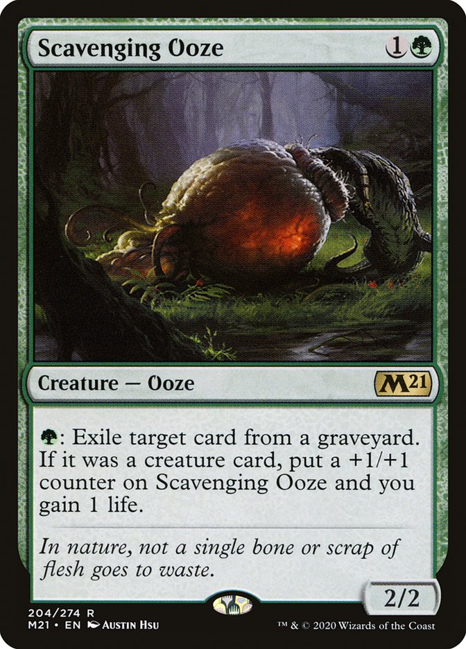 Scavenging Ooze (Core Set 2021 #204)