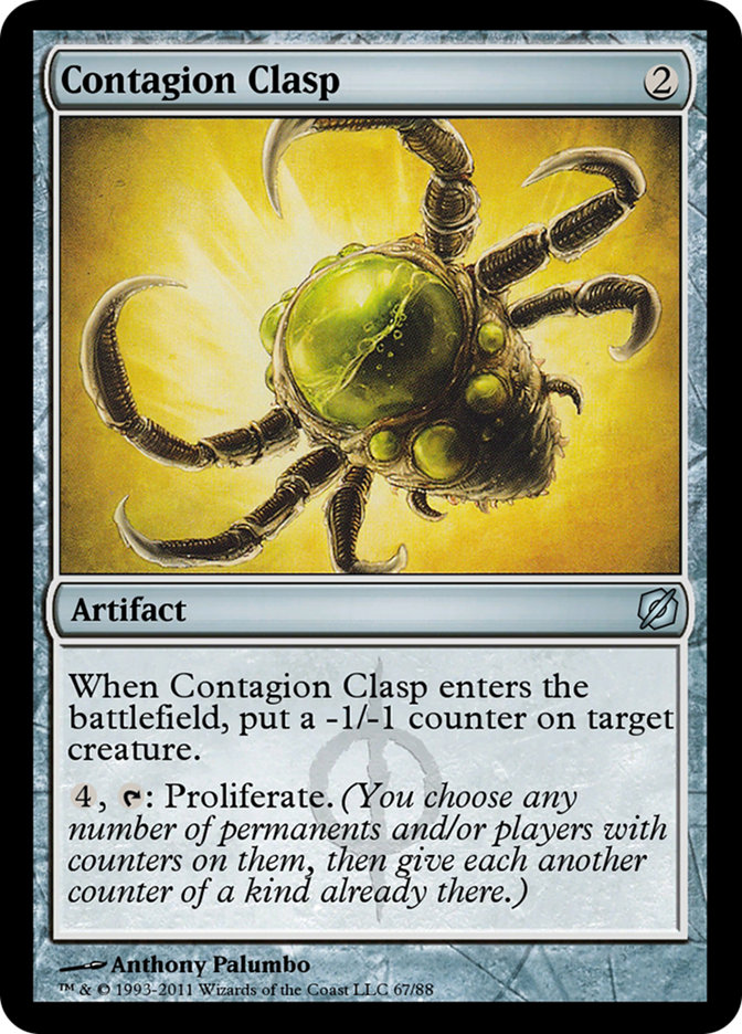 Contagion Clasp (Duel Decks: Mirrodin Pure vs. New Phyrexia #67)