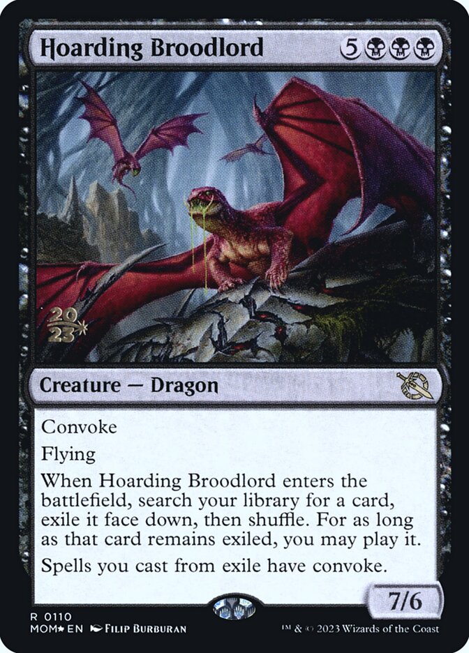 Hoarding Broodlord (March of the Machine Promos #110s)