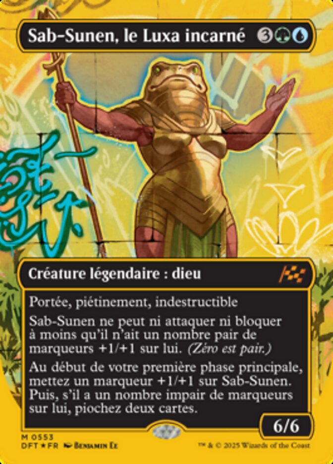 Sab-Sunen, le Luxa incarné