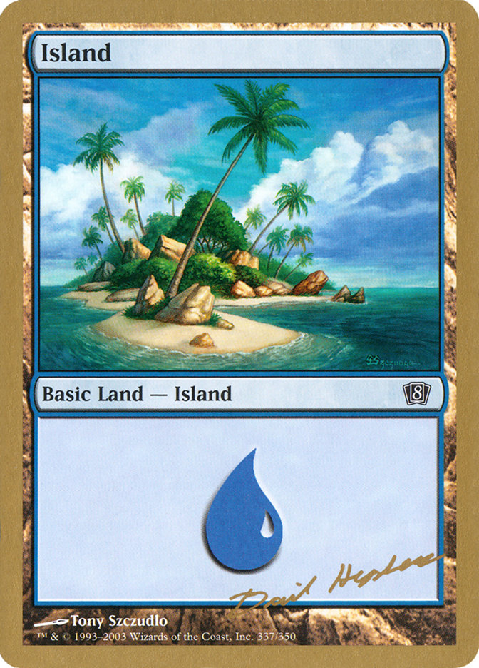 Island (World Championship Decks 2003 #dh337)
