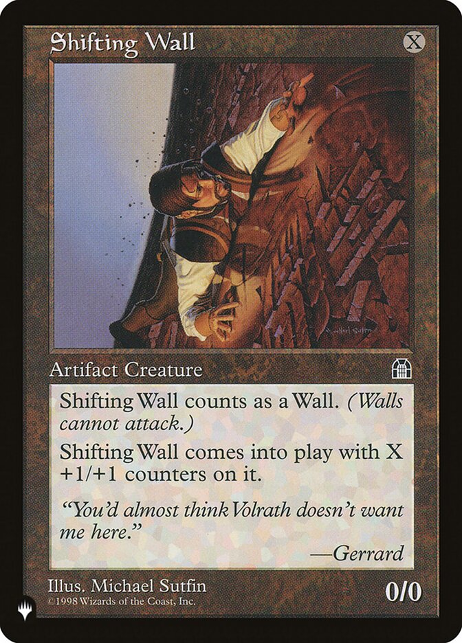 Shifting Wall (The List #STH-140)