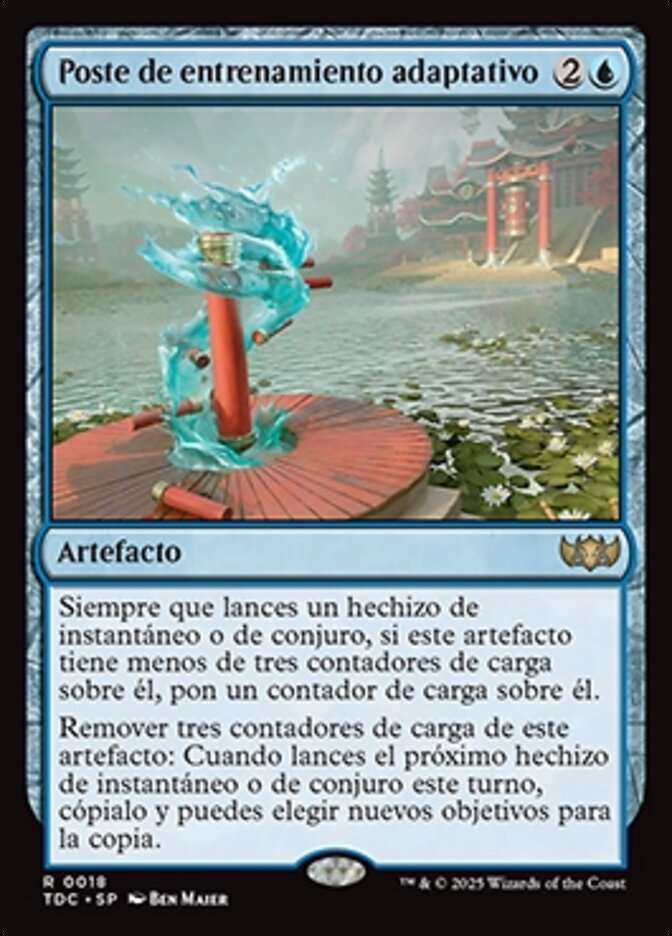 Poste de entrenamiento adaptativo