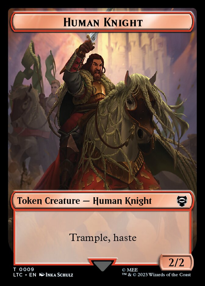 Human Knight (Tales of Middle-earth Commander Tokens #9)