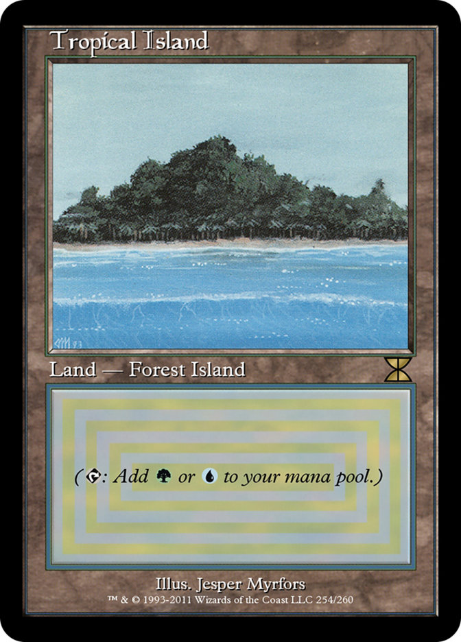 (shops始めました)MTG Tropical Island