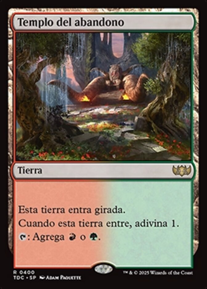 Templo del abandono