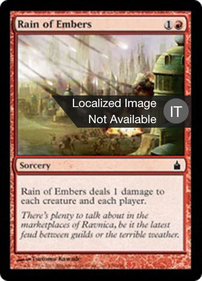 Rain of Embers (Ravnica: City of Guilds #138)