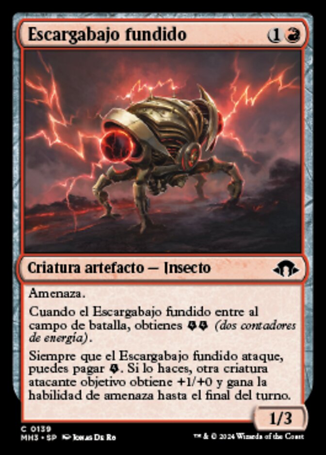 Smelted Chargebug (Modern Horizons 3 #139)