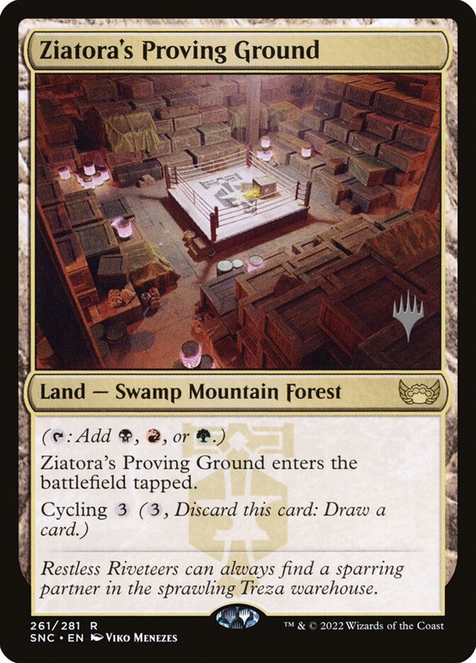 Ziatora's Proving Ground (Streets of New Capenna Promos #261p)