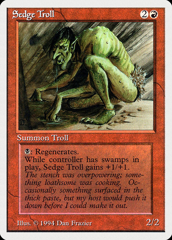 Sedge Troll (Summer Magic / Edgar #174)