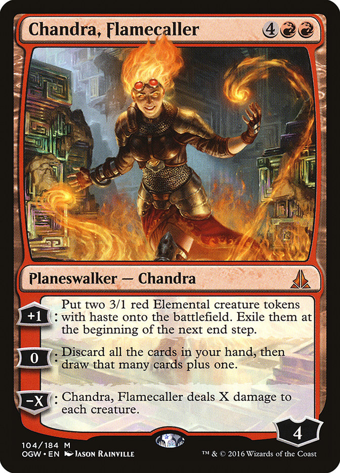 Chandra, Flamecaller (Oath of the Gatewatch #104)