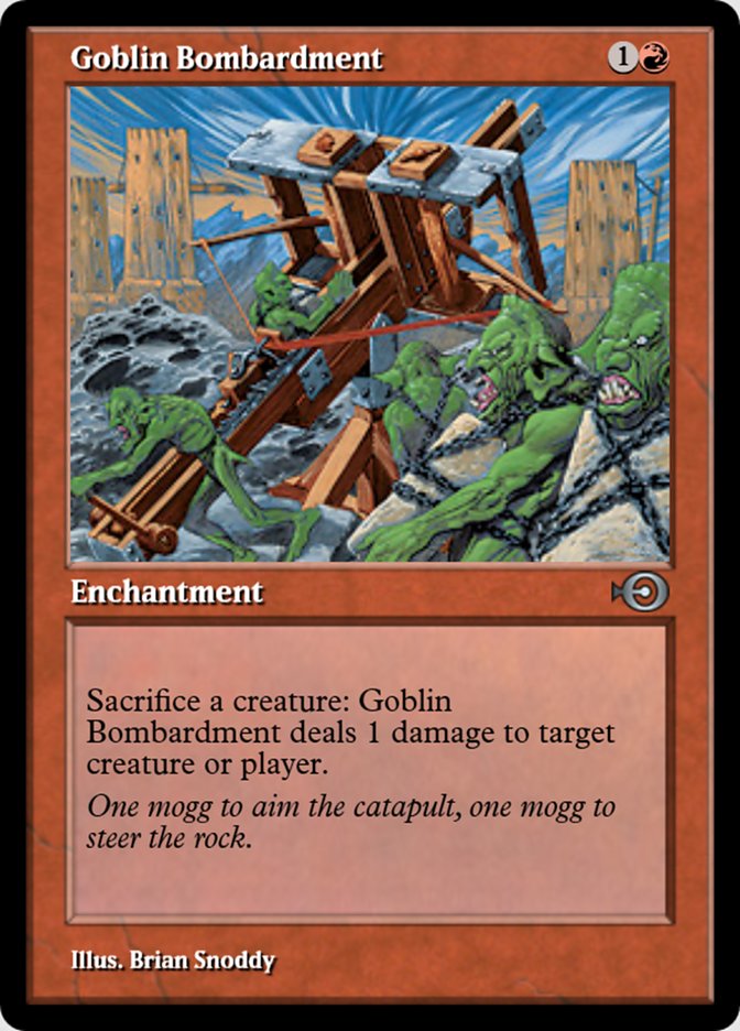 Goblin Bombardment (Magic Online Promos #36058)