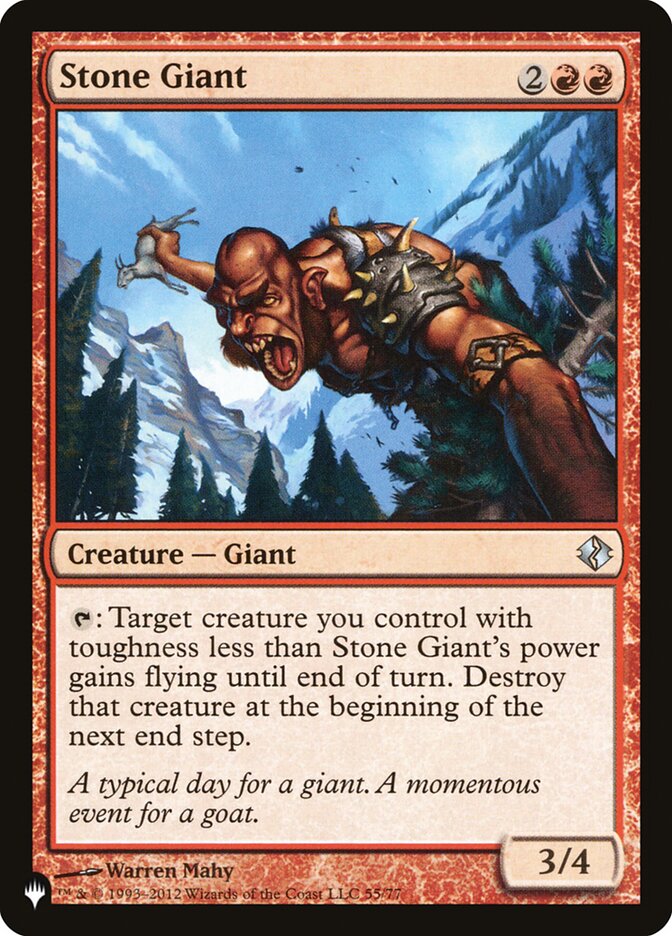 Stone Giant (The List #DDI-55)