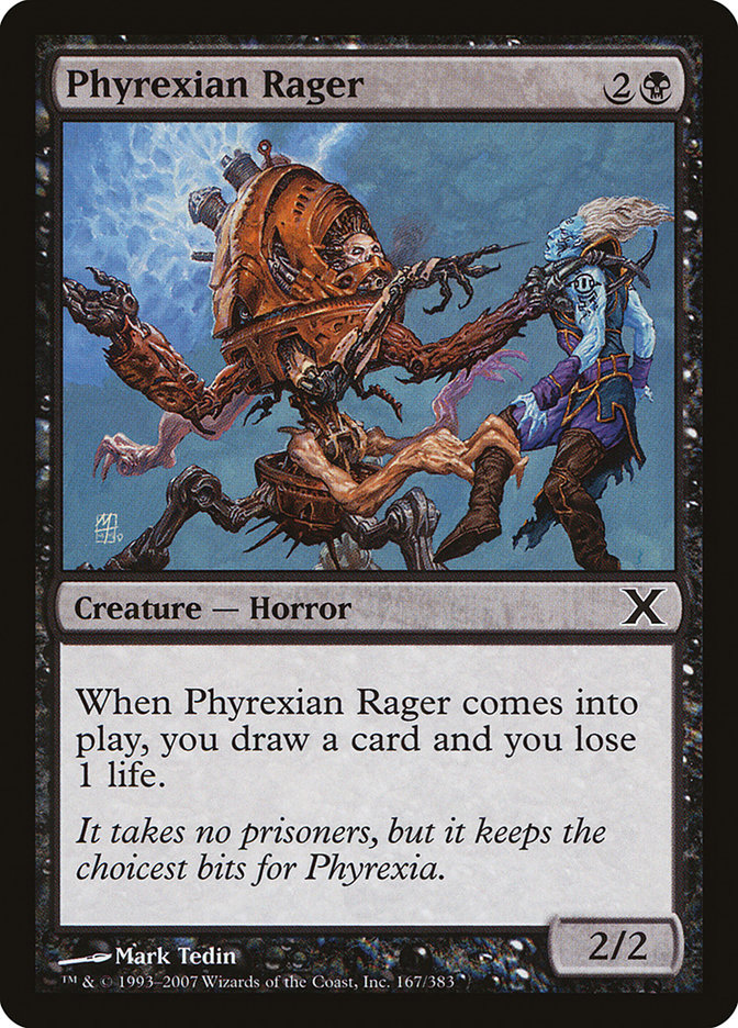 Phyrexian Rager (Tenth Edition #167)