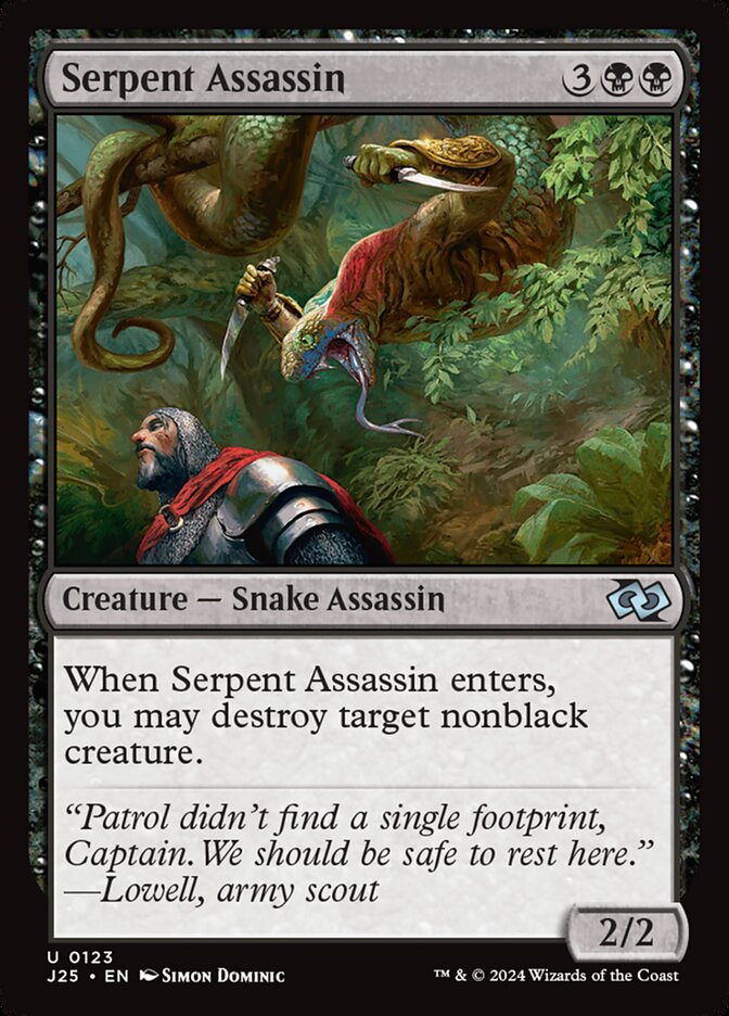 Serpent Assassin (Foundations Jumpstart #123)