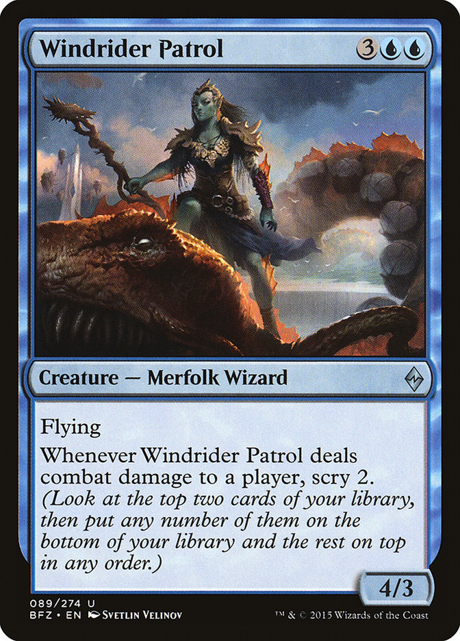 Windrider Patrol (Battle for Zendikar #89)