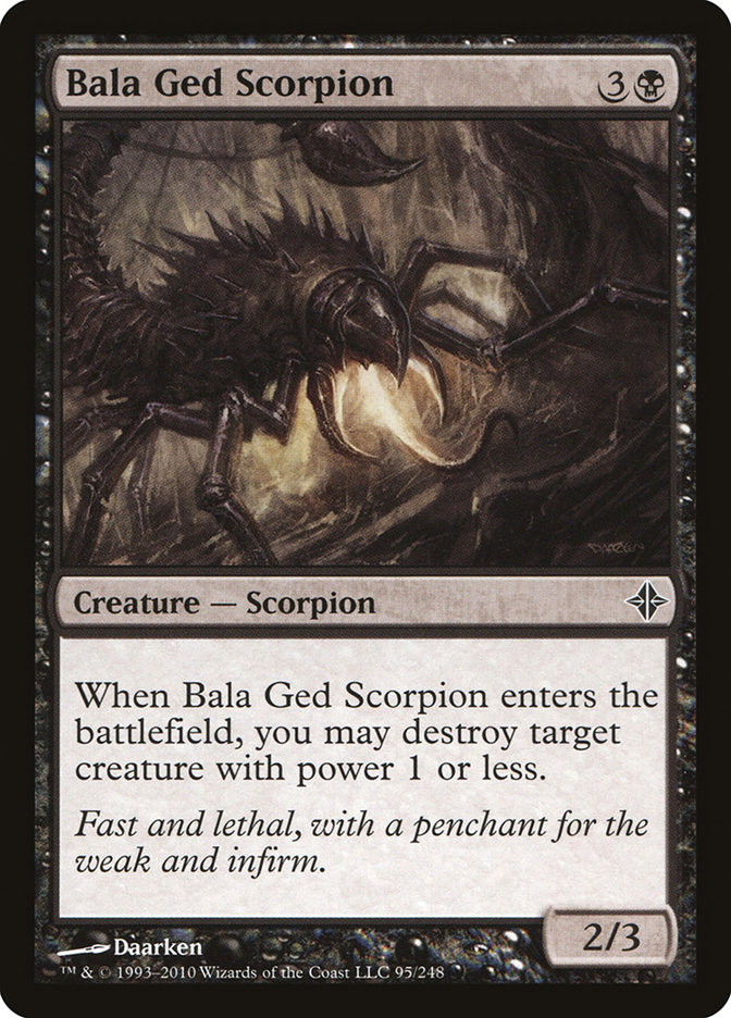 Bala Ged Scorpion (Rise of the Eldrazi #95)