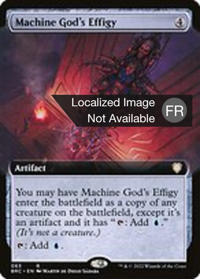 Machine God's Effigy (The Brothers' War Commander #63)