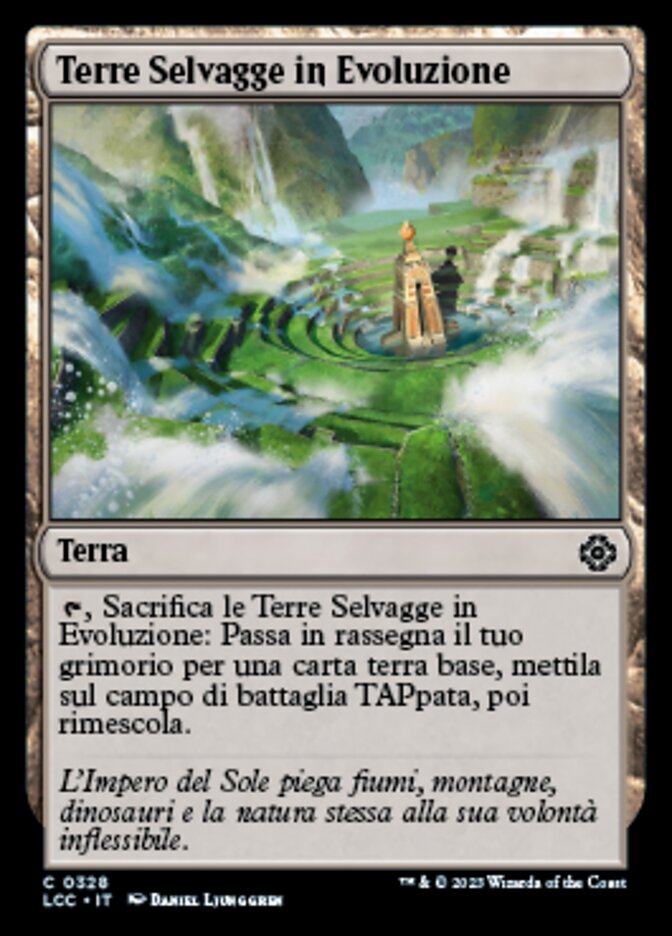 Evolving Wilds (The Lost Caverns of Ixalan Commander #328)