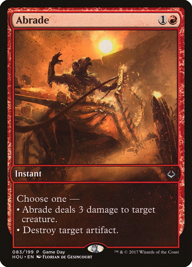 Abrade (Hour of Devastation Promos #83)