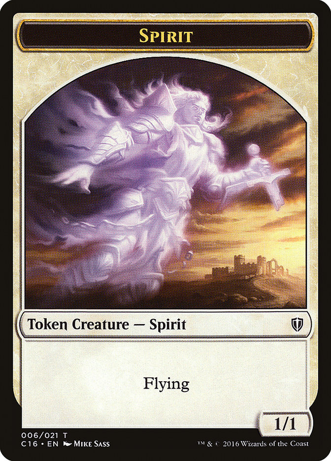 Spirit (Commander 2016 Tokens #6)
