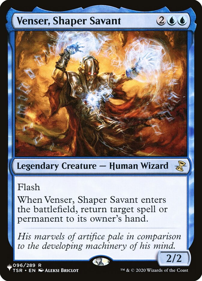 Venser, Shaper Savant (The List #TSR-96)