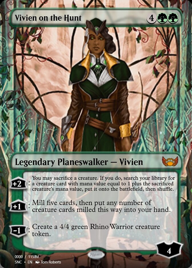 Vivien on the Hunt (Magic Online Promos #99689)