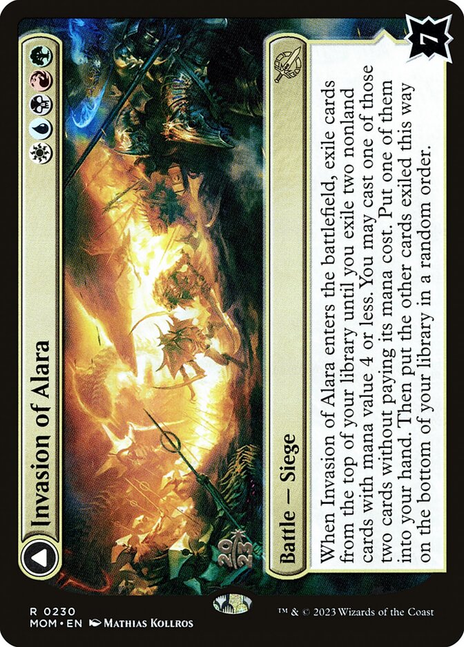 Invasion of Alara // Awaken the Maelstrom (March of the Machine Promos #230s)