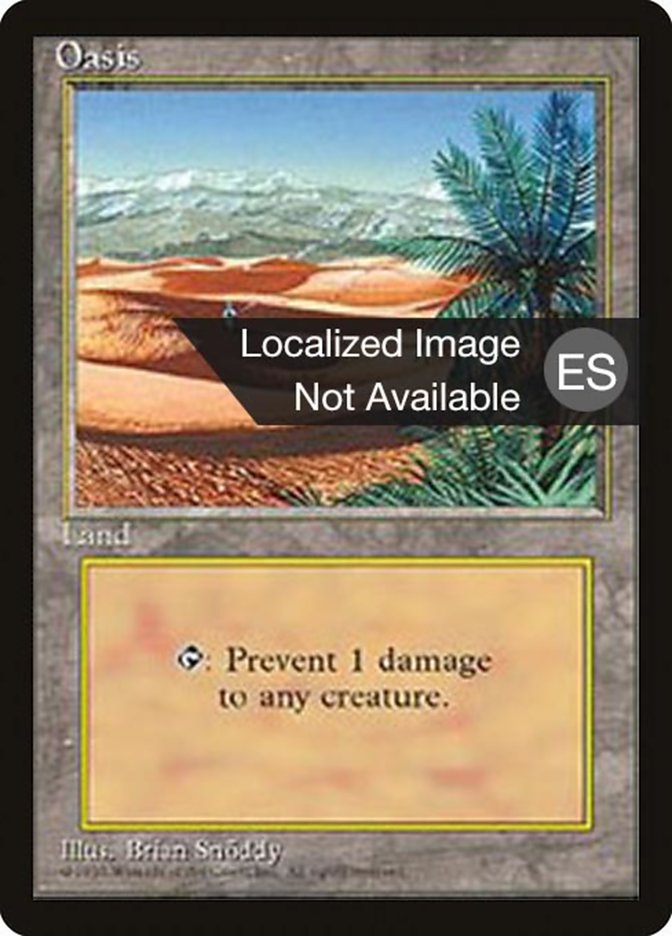 Oasis (Fourth Edition Foreign Black Border #362)