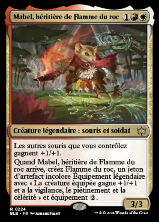 Mabel, héritière de Flamme du roc