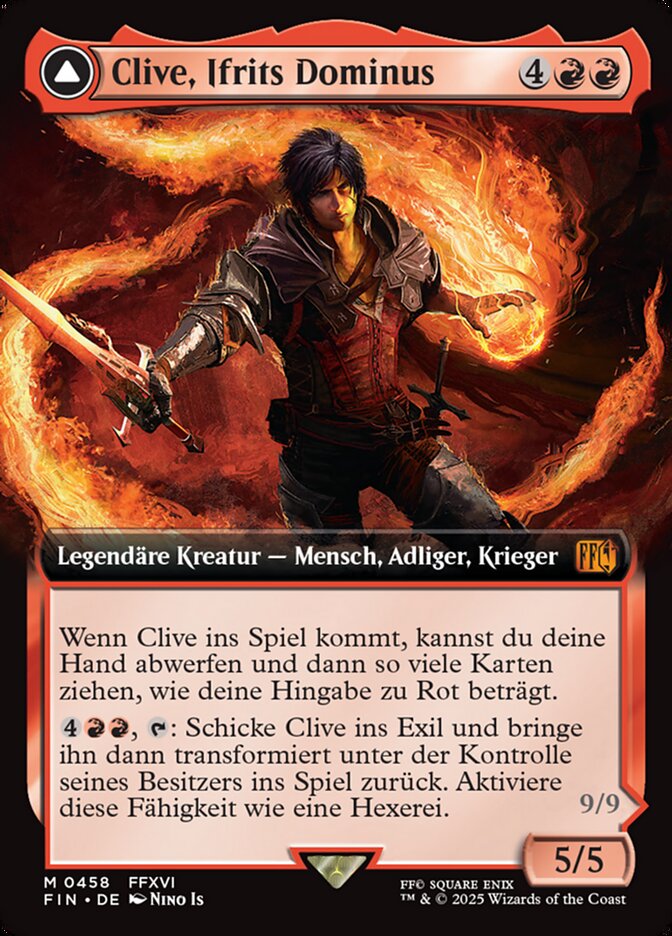 Clive, Ifrit's Dominant
