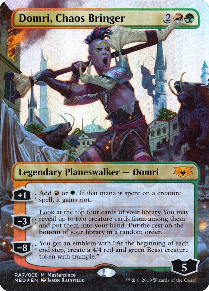 Domri, Chaos Bringer (Mythic Edition #RA7)