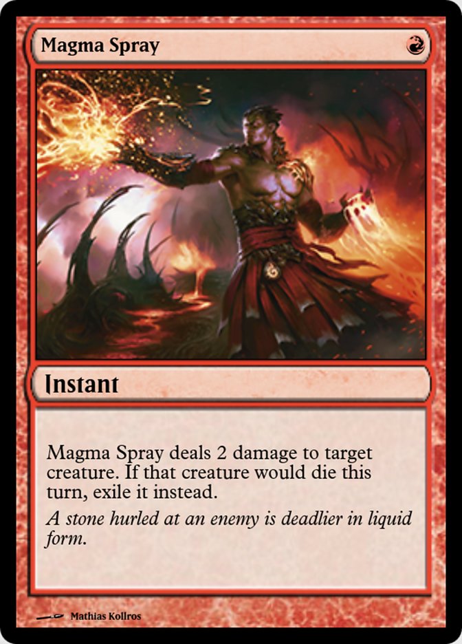 Magma Spray (Magic Online Promos #52338)