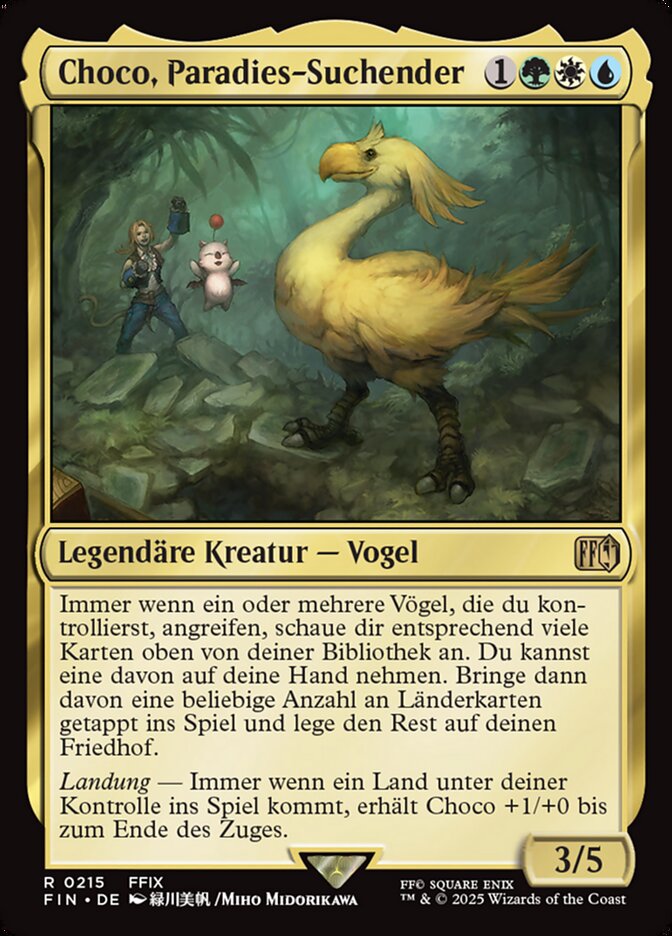 Choco, Paradies-Suchender