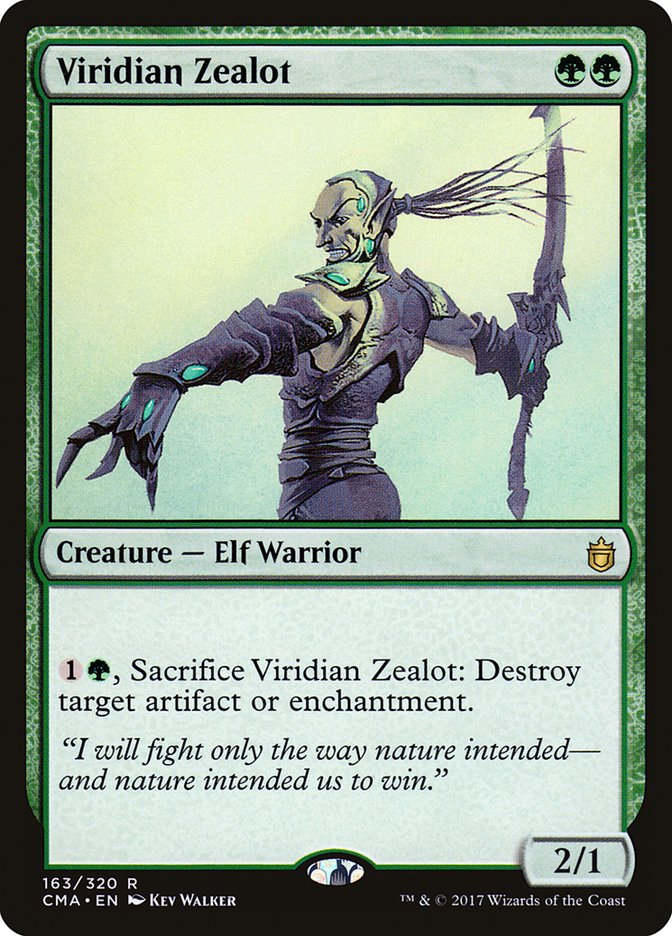 Viridian Zealot (Commander Anthology #163)