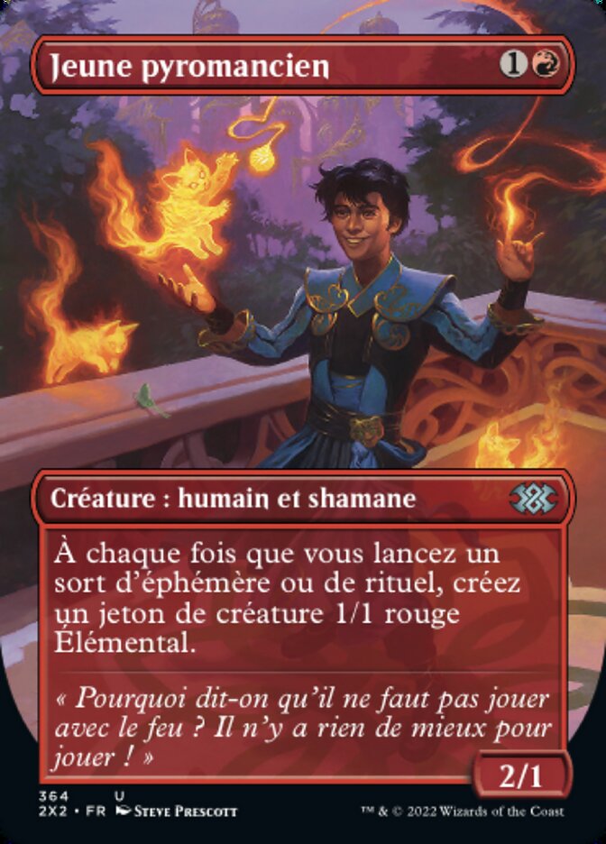Young Pyromancer (Double Masters 2022 #364)