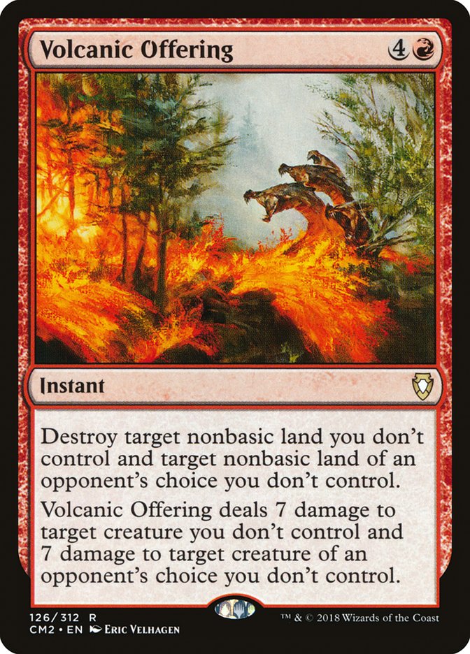 Volcanic Offering (Commander Anthology Volume II #126)