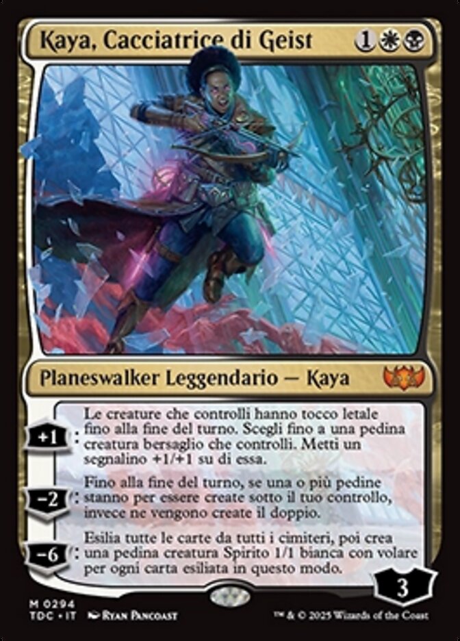 Kaya, Cacciatrice di Geist