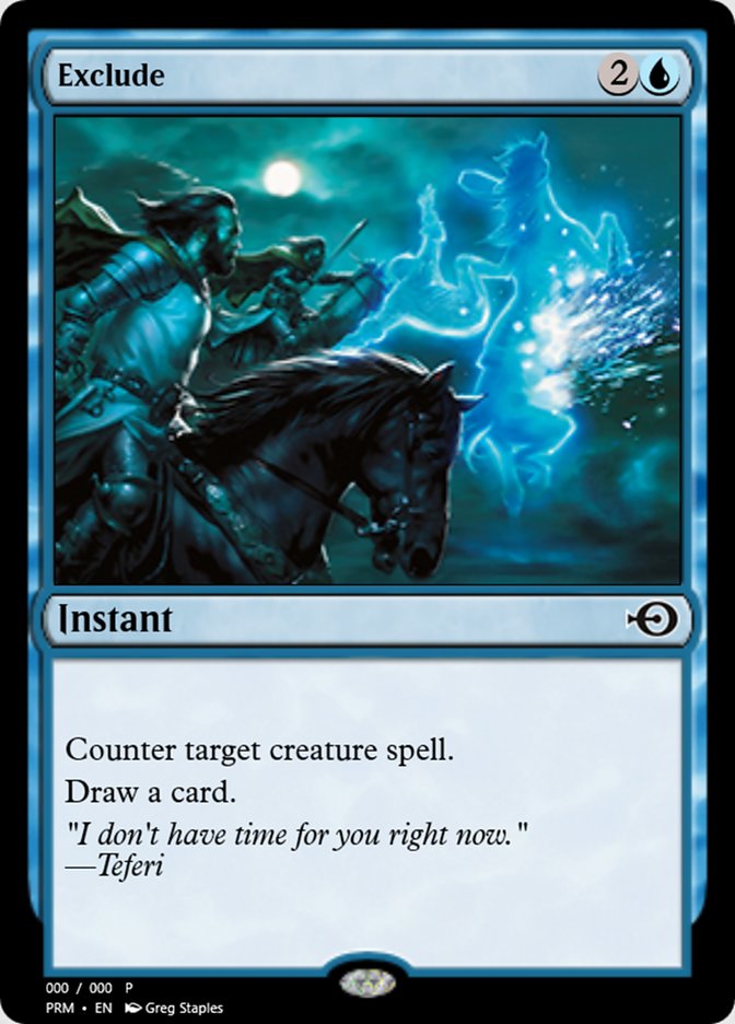 Exclude (Magic Online Promos #62477)