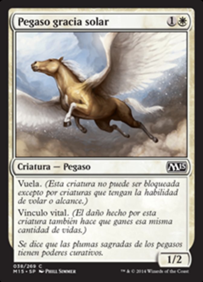Sungrace Pegasus (Magic 2015 #38)
