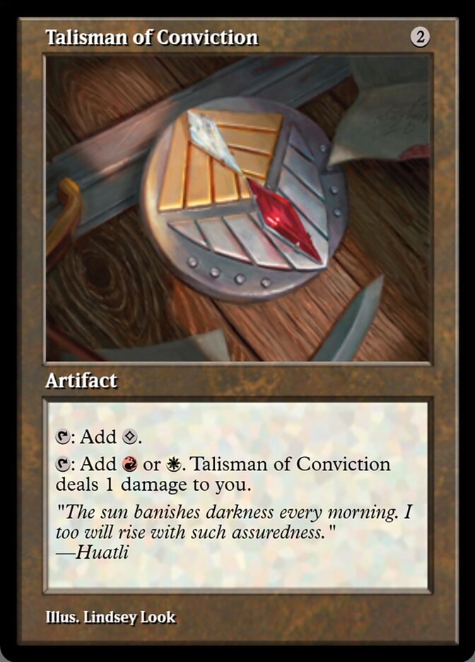 Talisman of Conviction (Magic Online Promos #91383)