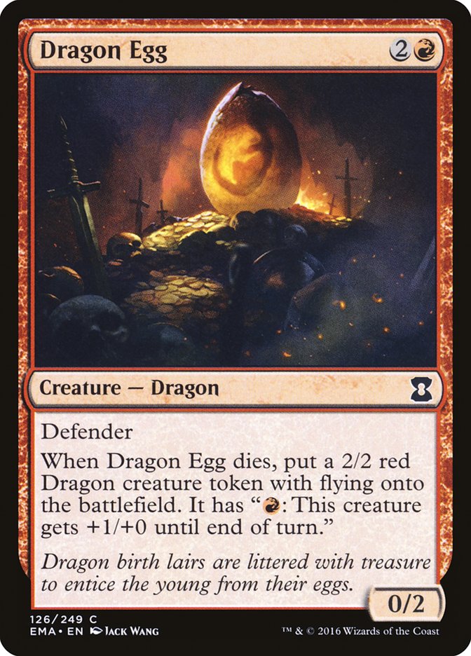 Dragon Egg (Eternal Masters #126)