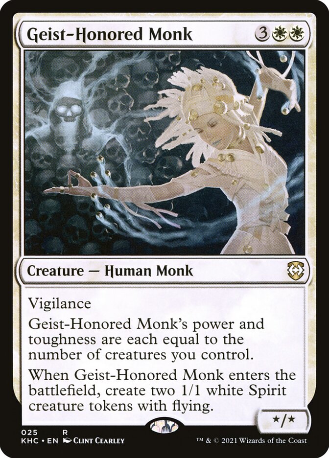 Geist-Honored Monk (Kaldheim Commander #25)