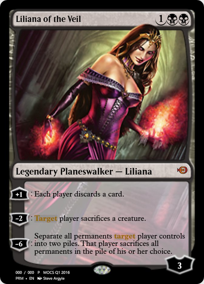 Liliana of the Veil (Magic Online Promos #55866)
